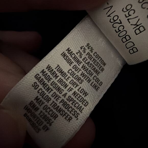 NEW Bonobos Jeans Mens 30x28 Black Tailored Stretch Slim Fit Pants 27726-BK756 - Picture 7 of 7